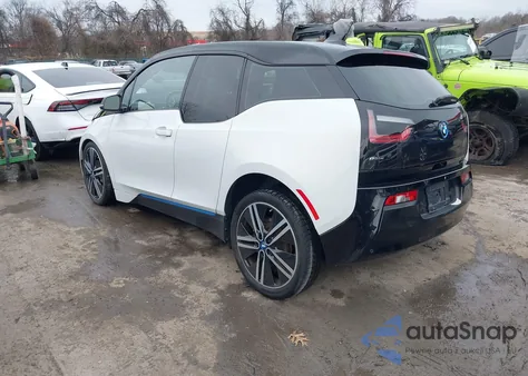 2017 BMW I3 94 Ah W/Range Extender z USA, uszkodzony, nr VIN WBY1Z8C39HV891787